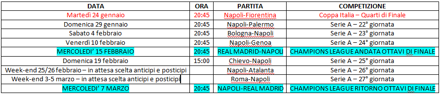 calendario