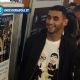 Faouzi Ghoulam alla presentazione del calendario 2018 SSCN. (Foto di Alberto Caccia - Tutti i diritti riservati - Uso valido solo dopo precisa richiesta all'autore).