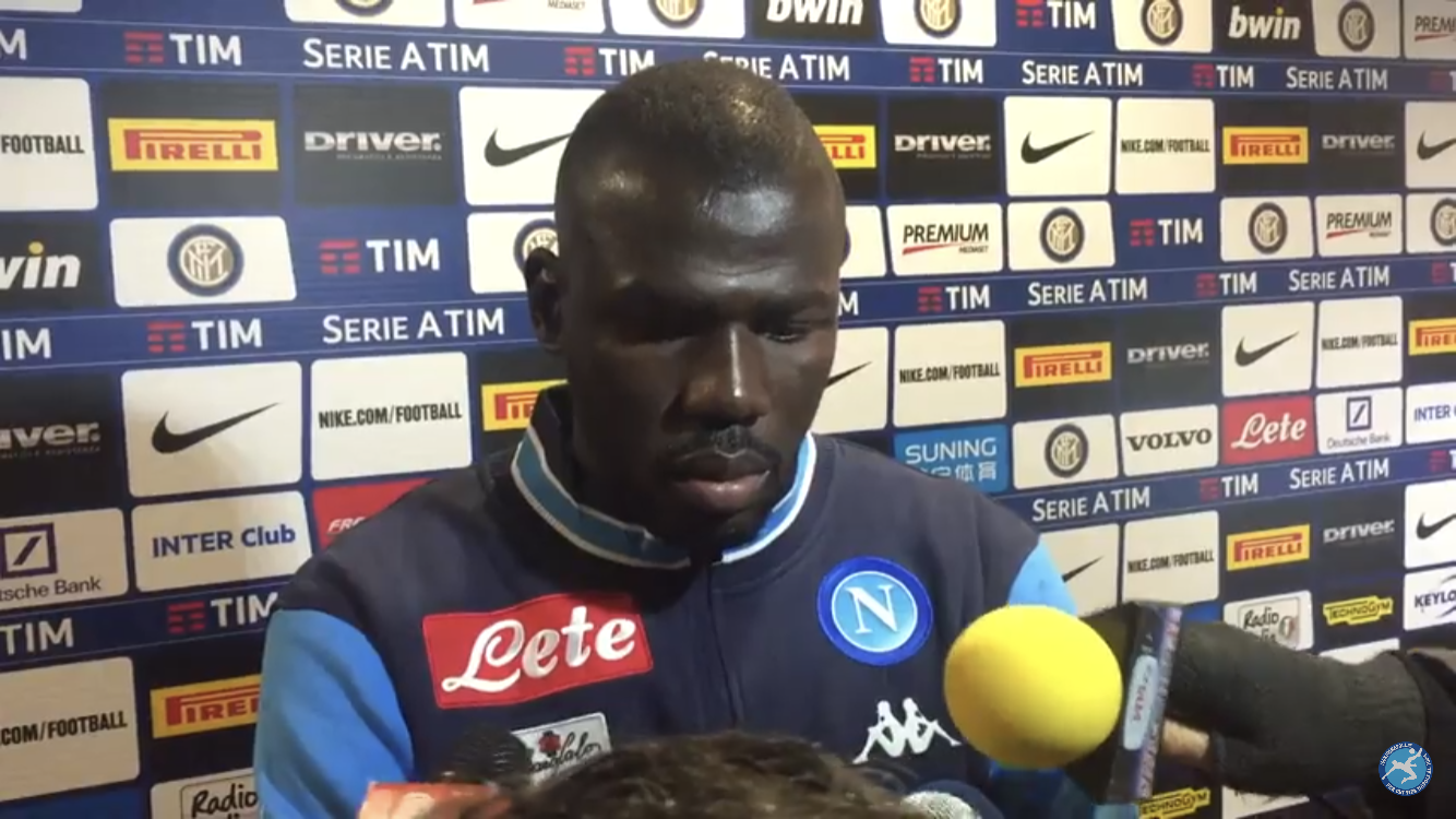 Koulibali intervista post partita Inter Napoli