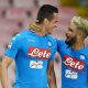 Insigne con Milik