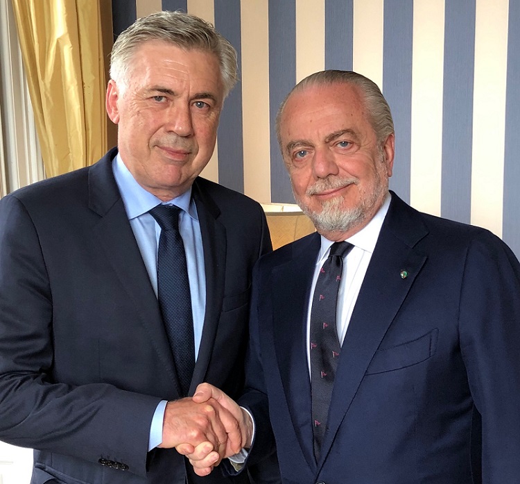 De Laurentiis Ancelotti Napoli