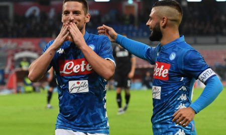 Napoli Mertens Insigne Ancelotti