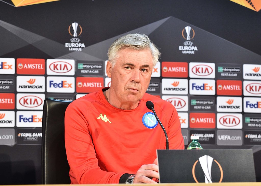 Ancelotti in conferenza stampa