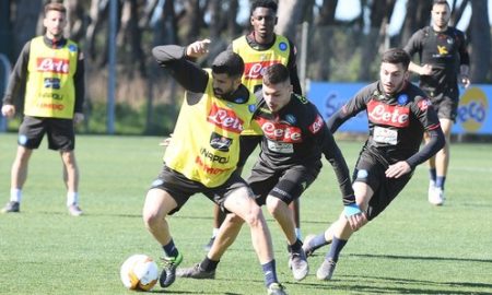 Napoli Castel Volturno Allenamento