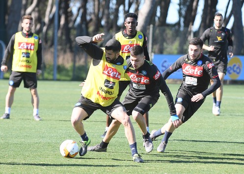 Napoli Castel Volturno Allenamento