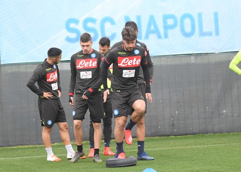 Allenamento Napoli