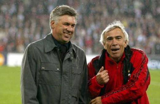 Vecchi con Ancelotti