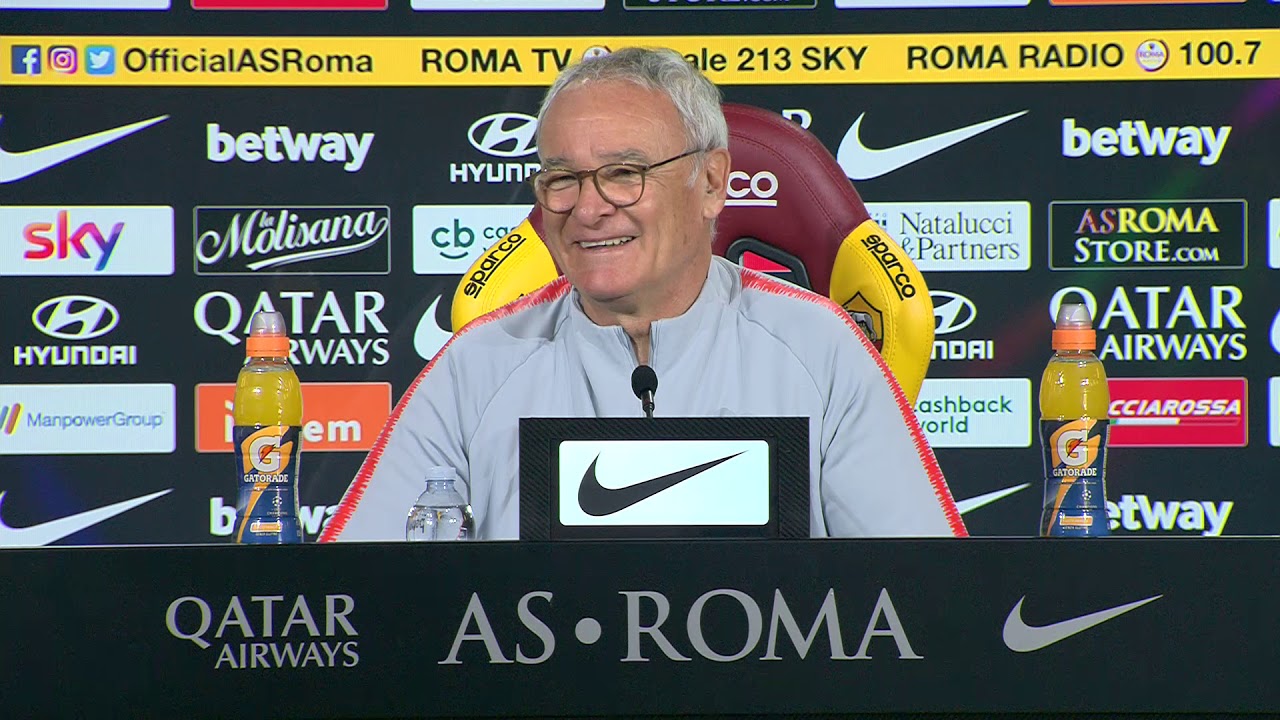 Ranieri in conferenza stampa
