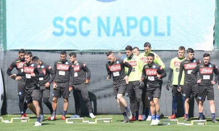 Allenamento Napoli