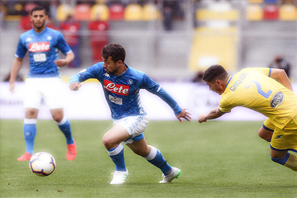 Younes Frosinone Napoli