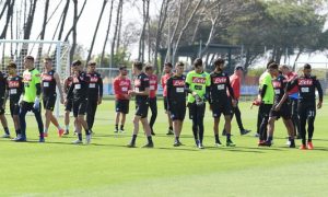 Allenamento Napoli Convocati