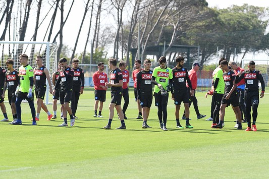 Allenamento Napoli Convocati