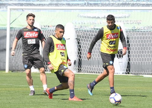 Napoli Allenamento Castel Volturno