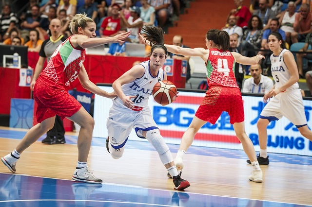 italia basket europei francesca dotto