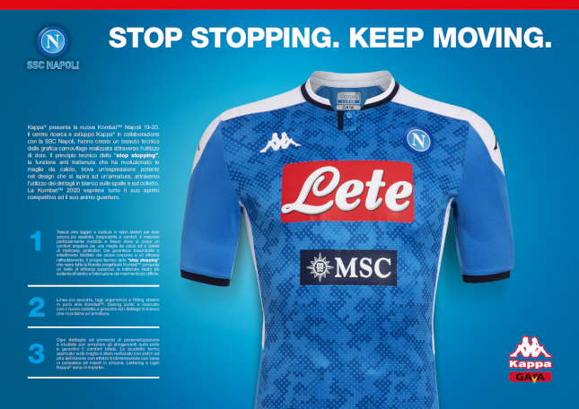 Napoli Kombat Nuova Maglia