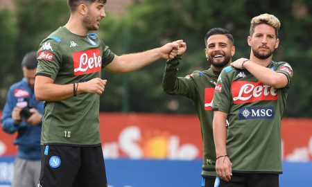 Insigne Mertens Napoli Dimaro