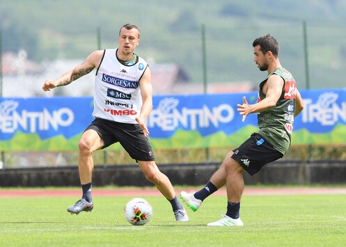 Napoli Dimaro Allenamento