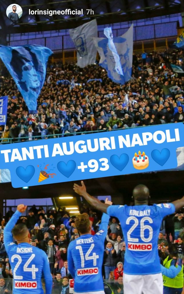 Insigne Napoli Auguri