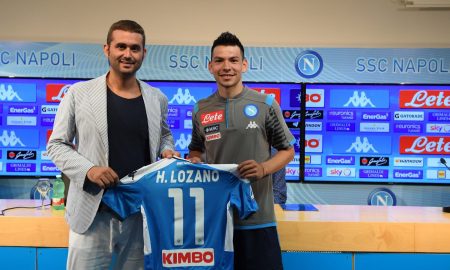 lozano twitter napoli maglia