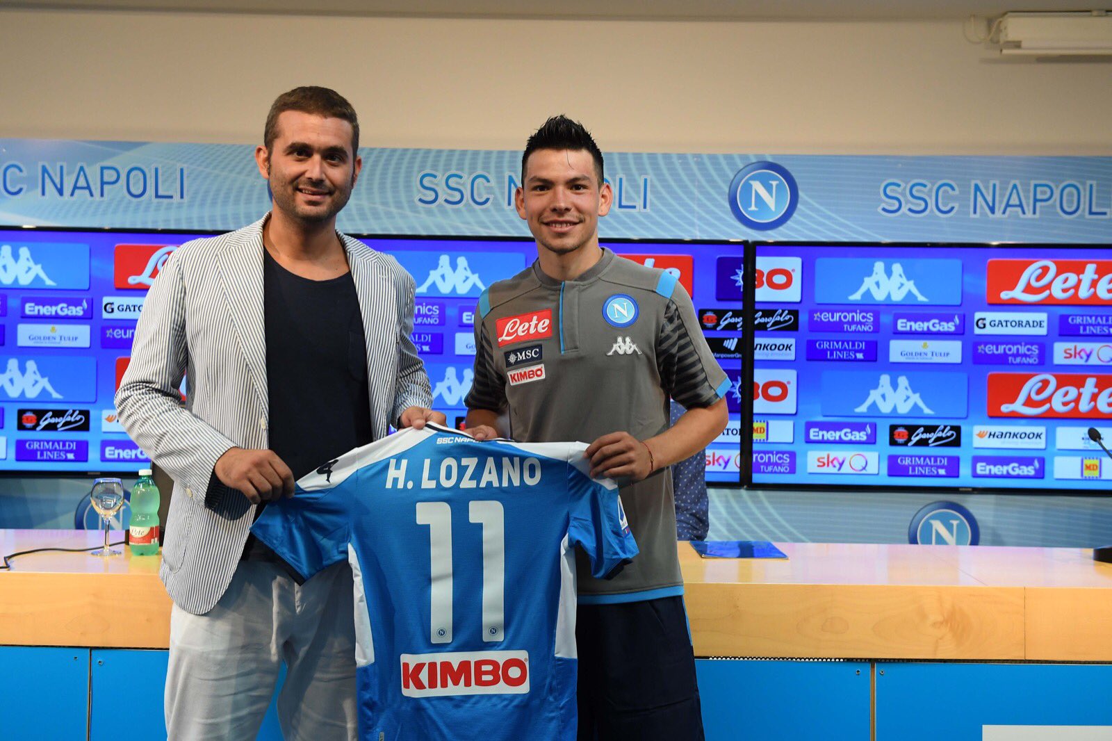 lozano twitter napoli maglia