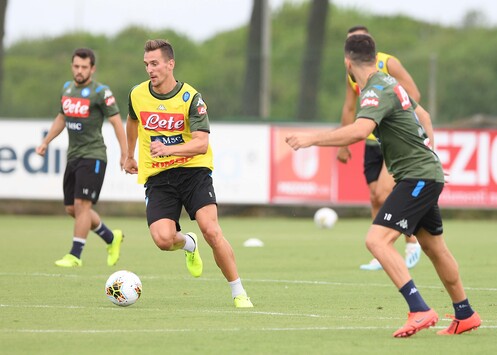 Napoli Allenamento Castel Volturno