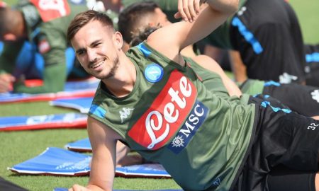 Napoli Allenamento Fabian Ruiz