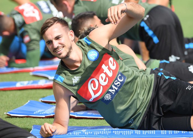 Napoli Allenamento Fabian Ruiz