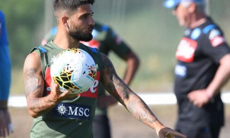 Napoli Allenamento Insigne Ancelotti