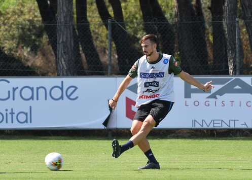 Fabian Ruiz Napoli Allenamento