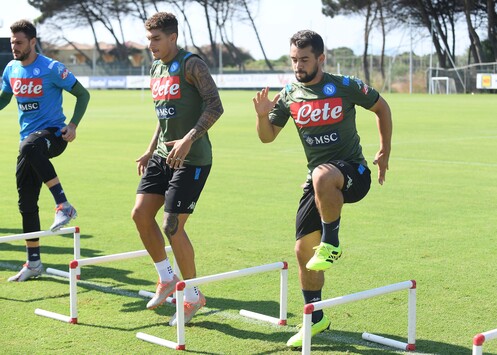 Napoli Allenamento Sosta