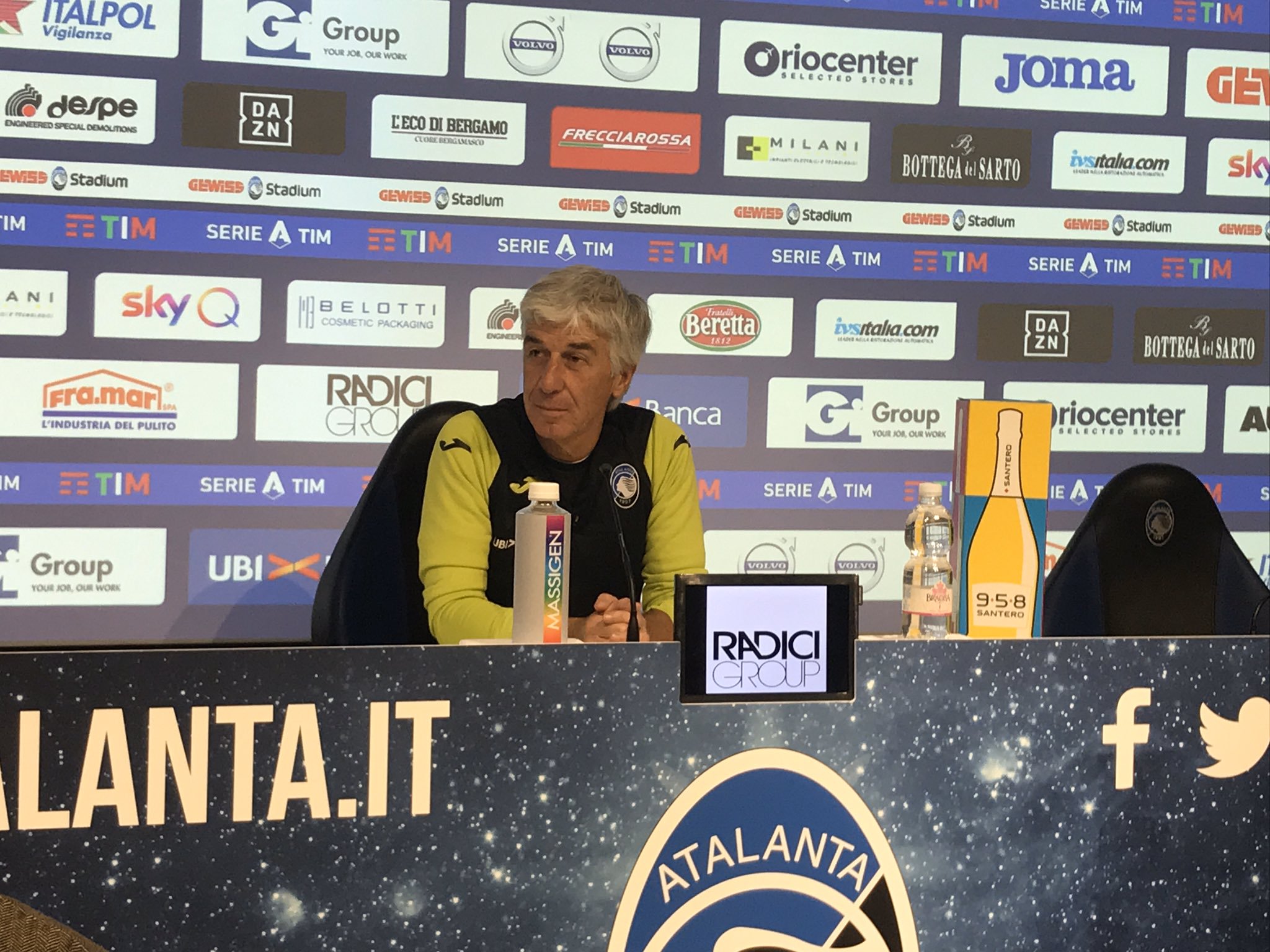 gasperini atalanta conferenza stampa