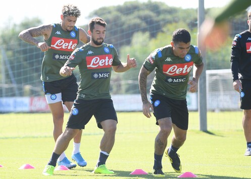 Napoli Allenamento Castel Volturno