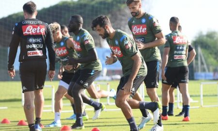 Napoli Allenamento Pomeridiano