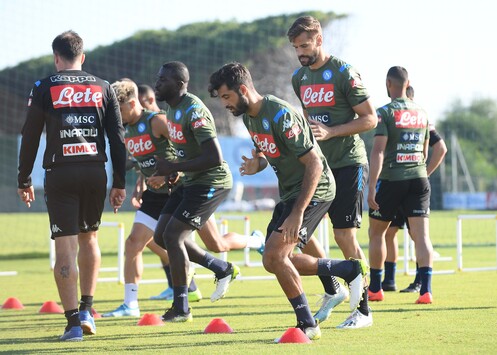 Napoli Allenamento Pomeridiano