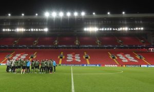 anfield allenamento