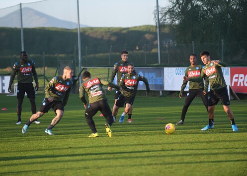 Allenamento Napoli Report Castel