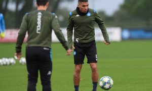 Napoli Allan Allenamento