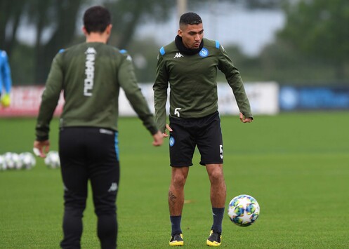 Napoli Allan Allenamento