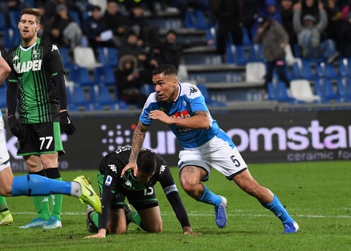 Sassuolo Napoli Allan