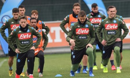 Napoli Report Allenamento