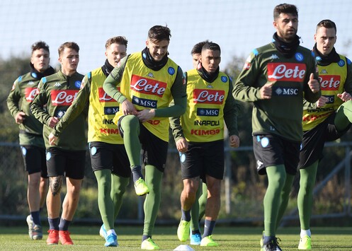 report allenamento napoli