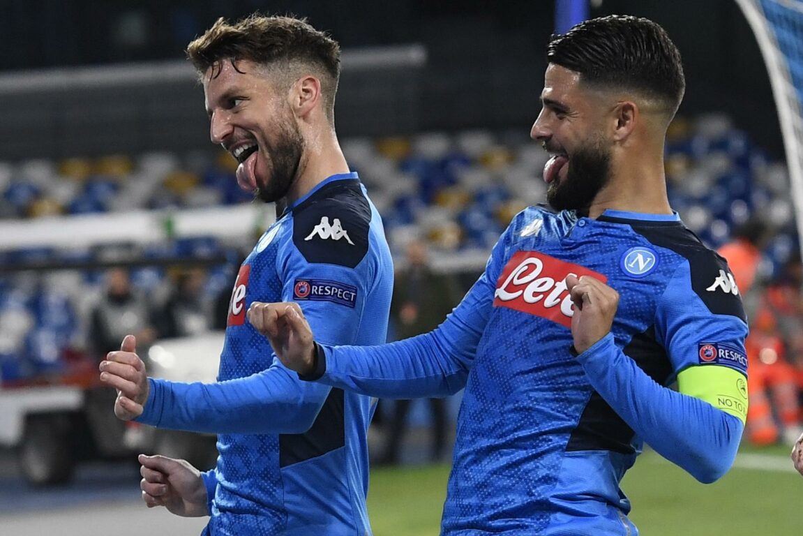 Mertens Insigne Barcellona Napoli