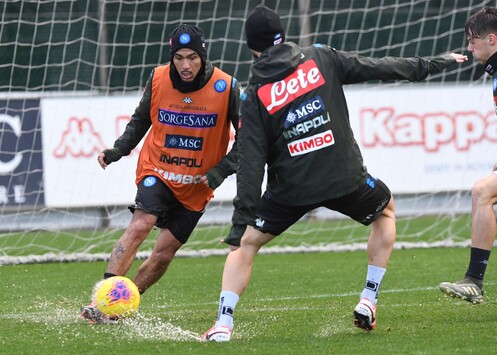 Napoli Allenamento Pioggia