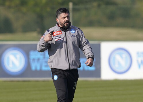 Napoli Gattuso Allenamento