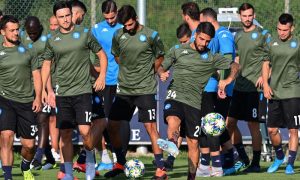 napoli allenamento allenamenti