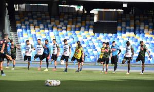 Napoli San Paolo Allenamento