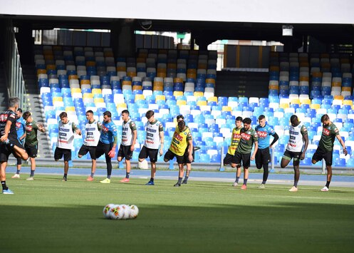 Napoli San Paolo Allenamento