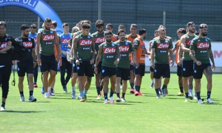 Allenamento Napoli Report