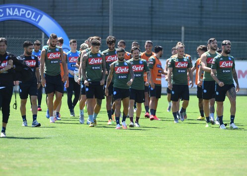 Allenamento Napoli Report