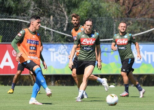 Napoli Allenamento Report Castel Volturno